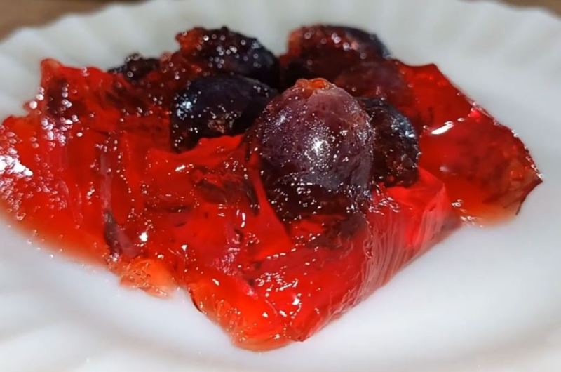 Gelatina com Uva